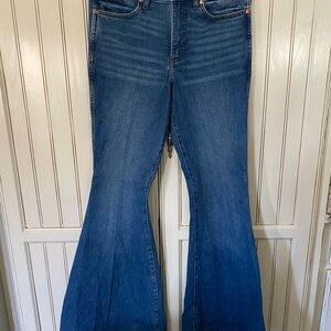 Wrangler Deep Blue Flare Jeans